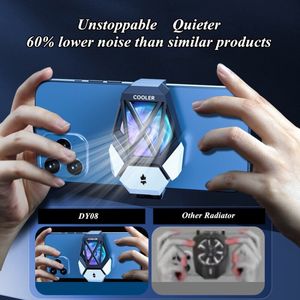 All'ingrosso Clip posteriore del telefono cellulare 8-10h orario di <span class=keywords><strong>lavoro</strong></span> ricaricabile radiatore di raffreddamento della ventola per tutti i tipi di telefono cellulare - Product Image 2