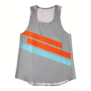 Débardeur de course personnalisé unisexe multicolore de qualité supérieure, séchage rapide, respirant, léger, sans coutures, pour entraînement et marathon - Product Image 4