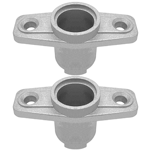 الألومنيوم البحري الفضة oarlock <span class=keywords><strong>rowlock</strong></span> مقبس oarlock قارب فضي لليخت ، قارب بحري - Product Image 1