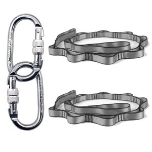 Cadenas de conexión tipo margarita para hamaca de yoga aéreo, cuerda para columpio de yoga, correas de extensión para trapeze colgante, cadena de conexión tipo margarita para escalada - Product Image 1