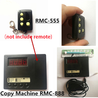 Control Remoto Universal para Puerta, Frecuencia Ajustable, Clon Remocon 555, Control Remoto RMC555, Comandos para Puerta de Garaje