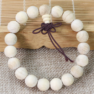 Camphor Wood <b>Bracelet</b> 10mm Beads Single Strand Unisex Everyday Wear Jewelry Cultural Collectible - Product Image 1