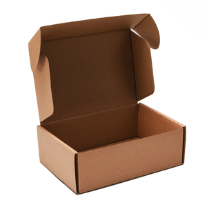 Xjt tùy chỉnh gửi thư & Vận chuyển gấp giấy kraft Hộp bao bì sóng cho quần áo may mặc bao bì - Product Image 2