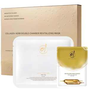 Nouvel arrivage MSA <span class=keywords><strong>Bio</strong></span> Active Protéine Complexe Collagène Masque facial à double chambre Masque facial réparateur en feuille pour la peau après l'intervention - Product Image 1