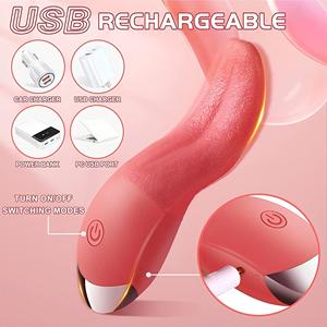 YAQU Modo multifrecuencia 4,33 pulgadas de longitud Estimulador de clítoris recargable Mini masajeadores sensuales amigables con los viajes Juguetes sexuales femeninos - Product Image 5