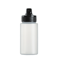 Bouteille souple en plastique PP de 200 ml de qualité alimentaire avec bouchon à clapet pour remplissage à chaud, idéale pour sauces, condiments et miel