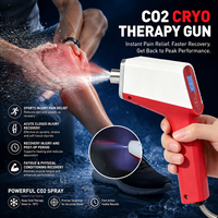 Pistolet de cryothérapie CO2 portable CryoGunSpray -15, le plus récent ℃   Appareil de cryothérapie apaisant pour la peau, pour soulager les rougeurs après traitement