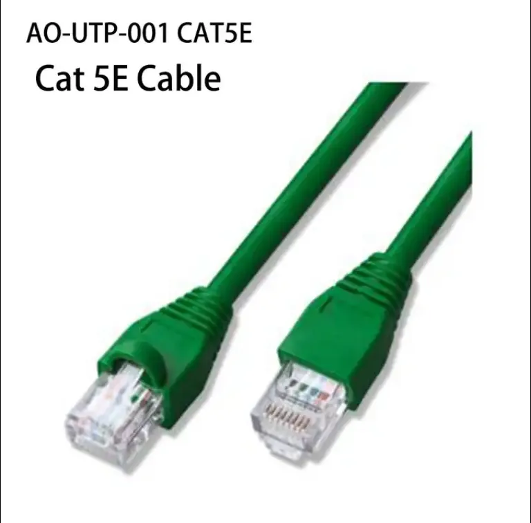 Cabo Ethernet ao ar livre Cat5e Cat 5e Heavy Duty Internet Rede LAN Cabo impermeável PVC e PEBDL UV casacos duplos para na parede