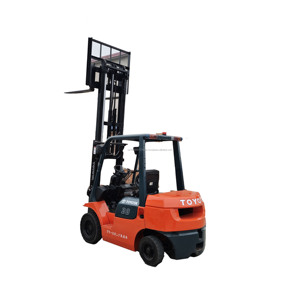 For 2023 Model 20 <b>Container</b> Mast Side Shift 2Ton 3 Meters Used <b>Diesel</b> Forklift 4x4 Drive Two Stage Mast 1 Year Warranty Good - Product Image 1