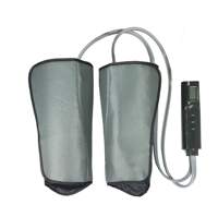 Masseur de jambes et de pieds à compression d'air Healthpal FE-7202 pour les bras et les mollets avec fonction de chaleur, garantie 1 an, fabriqué en Chine