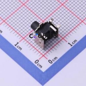 TS-1045AD-A8B2-D2 Tactile Switch SMD,6x6mm Switch Single Pole Single Throw Round Button 1.8N 7.5mm - Product Image 2