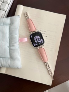 <span class=keywords><strong>Cinturino</strong></span> in <span class=keywords><strong>pelle</strong></span> con fiore di lichee a forma di D adatto per orologio di moda S10 <span class=keywords><strong>ultra</strong></span> 2 Series10 9 8 7 6 5 4 3 2 1 - Product Image 6