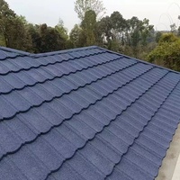 50 yıllık garanti 1340x240mm taş-kaplanmış Metal çatı kiremitleri gümrüklü dayanıklı çağdaş tarzı çatı levhaları