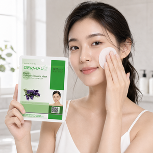 Mascarilla Facial de Esencia de Colágeno Herbal Dérmico 23g, Hidratante y Calmante - Product Image 6