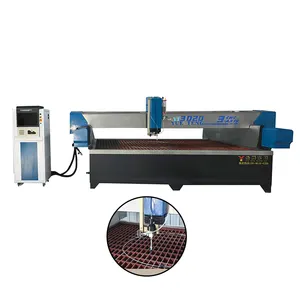 La macchina da taglio a getto d'acqua CNC completamente automatica è adatta per la garanzia post-vendita di materiali come ferro, rame, titanio