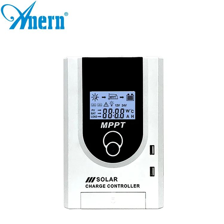 Solar power controller mppt 60a hybrid wind solar charge controller