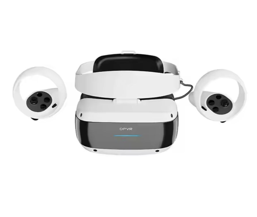 ORANGLES DPVR E4 PCVR Gaming Headset | 4K 120Hz Virtual Reality Glasses with 6DoF Tracking, Flip-Up Design, 285g Lightweight – Supports 7,000+ SteamVR Games, Compatible with PC/VR Cinema (Kuwait) - detailed closeup view - illustrating benefits - Image 3 of 5 | created for all | Shop DPVR E4 PCVR Gaming Headset | 4K 120Hz Virtual Reality Glasses with 6DoF Tracking, Flip-Up Design, 285g Lightweight – Supports 7,000+ SteamVR Games, Compatible with PC/VR Cinema (Kuwait) North Carolina | Free Shipping ORANGLES