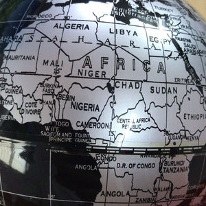 Toàn cầu xoay thế giới toàn cầu, tinh khiết Tiếng Anh retro kim loại toàn cầu, cho trẻ em của sinh viên Nhà sách giảng dạy tiếng Anh toàn cầu <span class=keywords><strong>14cm</strong></span> - Product Image 5