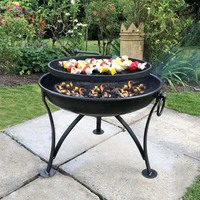 Brasero Barbecue d'Extérieur en Acier Corten