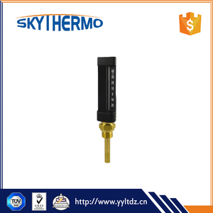 Termômetro de Vidro em Caixa de Alumínio Preta, Termômetro Marinho Industrial em Ângulo de 90 Graus ou Reto - Product Image 4