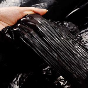 Landwirtschaftliche Garten-Anti-UV-PE-Blasform-Mulchfolie Bodenabdeckung Schwarz-Silber Kunststoff-Mulchfolie - Product Image 4