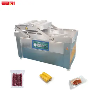 Manufacturers sale vacuum premade pouch packing machine double chambler vacuum packing machine