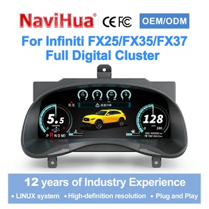 Navihua <b>for</b> Infiniti FX25/FX35/FX37 2009-2016 <b>Car</b> Upgrade LCD Instrument Auto <b>Speedometer</b> Linux System <b>Digital</b> Cluster Cockpit - Product Image 1