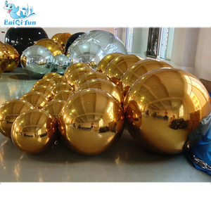 Ý tưởng sản phẩm mới 2024 trang trí bên Backdrop khổng lồ gương bóng bay <span class=keywords><strong>Inflatable</strong></span> kim loại quả bóng lớn bóng sáng bóng <span class=keywords><strong>Inflatable</strong></span> <span class=keywords><strong>Inflatable</strong></span> - Product Image 5