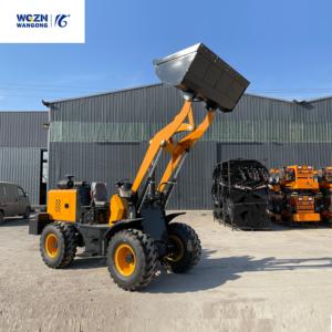 รถตักล้อยางดีเซลขนาดเล็ก WGZN สำหรับงานหนัก พร้อมบุ้งกี๋ขนาดกะทัดรัด เหมาะสำหรับงานก่อสร้างในเขตเทศบาล - Product Image 3