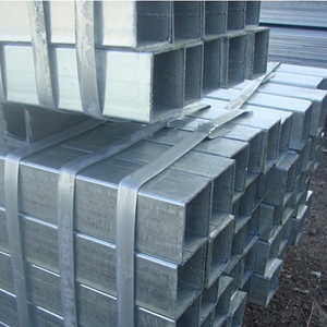 L'usine chinoise a produit des tuyaux à section creuse carrés et rectangulaires en acier galvanisé - Product Image 1