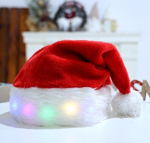 Nuovo cappello di natale regalo di natale 2025 felice festa festa festa buon natale feltro cappello di Babbo Natale - Product Image 5