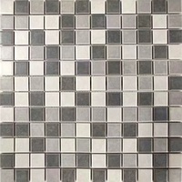 Glasmosaik-Poolfliesen 300x300mm Rutschfest Wasserdicht Schwimmbad Wand- und Bodenfliesen