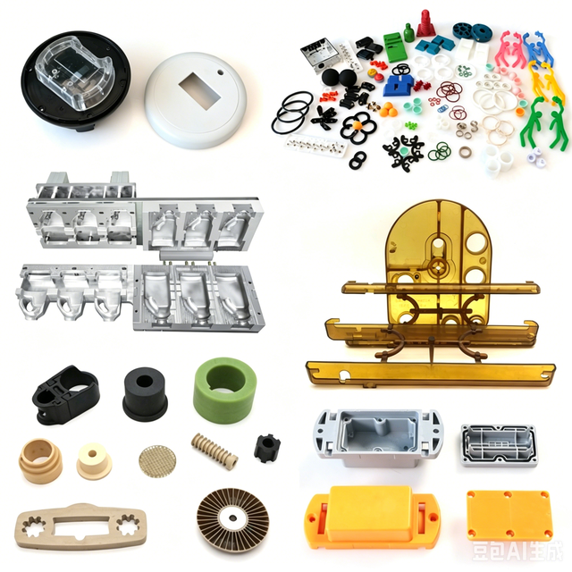 Custom ABS Plastic Housing Made by Injection Molding for Metering Industrial