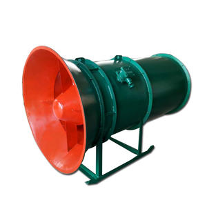 Ventilador de Extracción de Flujo Axial a Prueba de Explosiones de 11KW para Superficie de Mina, Ventilador de Mina a Prueba de Explosiones de Alta Eficiencia - Product Image 2
