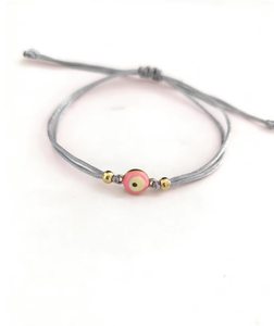 LC20260355 Braccialetto Portafortuna Fatto a Mano per Uomo e Donna, Corda Rossa Intrecciata con Filo Blu <span class=keywords><strong>Contro</strong></span> il <span class=keywords><strong>Malocchio</strong></span> - Product Image 3