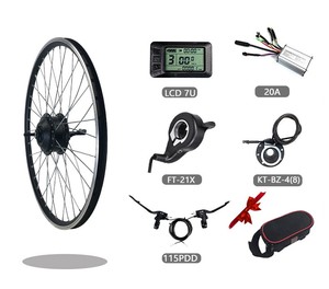 Kit de Conversión Profesional para Bicicleta Eléctrica 24v 250w Sin Escobillas con Batería 250-006 Ki 24V 250-006 Professional Ebike Co - Product Image 1