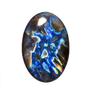 AAA Quality Natural Labradorite Cabochon Multicolour Wholesale Gemstone All Mix Shape Hand Polished FAIJAN GEMS FK-487 Third for - Product Image 1