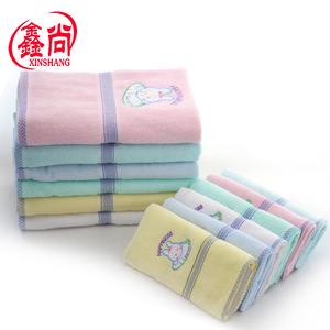 ชุดผ้าขนหนู XINSHANG ขนาด 38x80 ซม. 80x155 ซม. ผ้าฝ้ายปักลายกระต่าย ชุดของขวัญผ้าขนหนูอาบน้ำ - Product Image 4