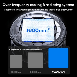 Ventilateur de refroidissement MEMO CX09 pour téléphone, refroidisseur de téléphone, refroidisseur de tablette avec 3 vitesses, capable de refroidir le téléphone - Product Image 3