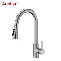 trou tasse rondelle mat noir en acier inoxydable retirer pulvérisateur évier robinet de cuisine avec verre rinceur