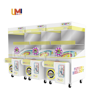 Umi đồng tiền hoạt động <span class=keywords><strong>Mini</strong></span> Turntable giải thưởng Máy Arcade đồ chơi nhỏ Pusher <span class=keywords><strong>Claw</strong></span> bán hàng tự động trò chơi bền kim loại cho trẻ em - Product Image 5