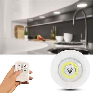 3pcs LED Lampe <span class=keywords><strong>de</strong></span> placard à intensité variable Télécommande <span class=keywords><strong>sous</strong></span> l'armoire Lumière Timing <span class=keywords><strong>Cuisine</strong></span> Placard Wardore Lampes Chambre à coucher Éclairage <span class=keywords><strong>de</strong></span> nuit - Product Image 5