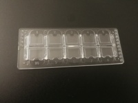 10-Chamber Urine Sediment Cytology Counting Slides with Cubic Grid for Microscopic Analysis, 100 Slides/Pack