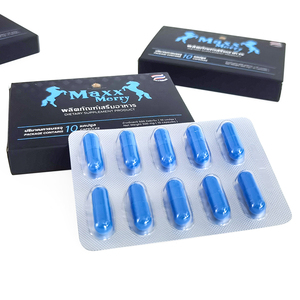 Cápsulas de Raíz de Maca Natural, Suplemento para la Vitalidad Masculina, Píldoras Azules, ODM, OEM, Personalizado - Product Image 5
