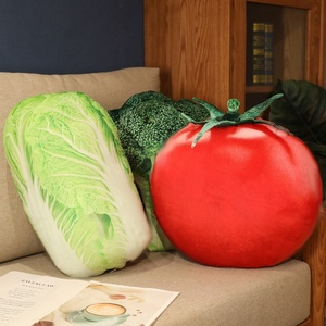 Muñecos de Vegetales Creativos, Divertidos Juguetes de <span class=keywords><strong>Peluche</strong></span> de Berenjena y Fresa, Pierna de <span class=keywords><strong>Pollo</strong></span>, Pan, Calabaza, Patata Dulce, Rellenos de Algodón PP - Product Image 5