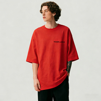 T-shirt pour homme avec logo personnalisé, décontracté, en coton, col rond, manches courtes, tee-shirt d'été, streetwear, mode