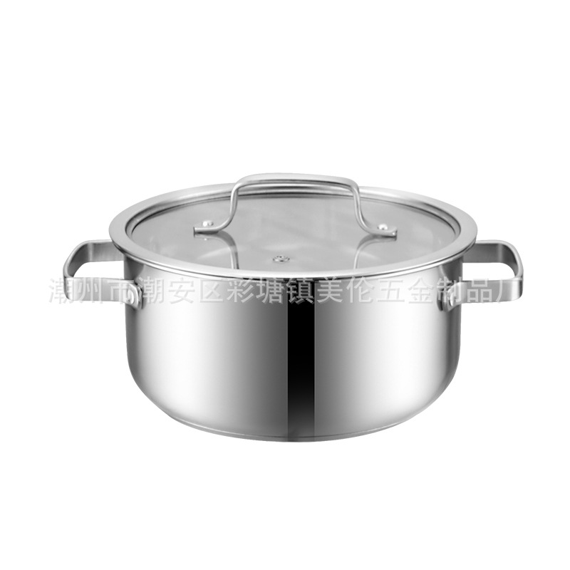 หม้อซุปสองหู ขนาด 20 ซม.