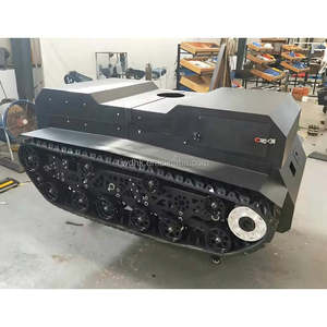 แชสซีหุ่นยนต์ติดตามตำแหน่งได้ของร้านค้าของฉัน รับน้ำหนัก 500 กก. แพลตฟอร์มไฟฟ้า 0.5 กิโลวัตต์ รองรับหลายแรงดันไฟฟ้า สำหรับใช้งานในอุตสาหกรรม - Product Image 3
