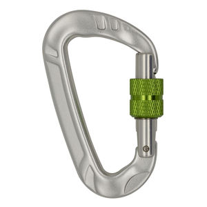 <span class=keywords><strong>Crochet</strong></span> mousqueton d'escalade de porte battante latérale de verrouillage à vis en alliage d'aluminium de 12KN 7075 pour l'extérieur/escalade JENSAN personnalisé - Product Image 3
