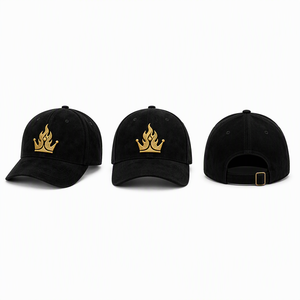 Gorras de Béisbol de Gamuza Unisex Ajustables con Visera Curva, Estilo Urbano, Hip Hop, Skate, Venta al Por Mayor - Product Image 2